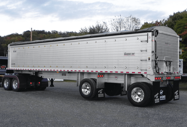 double wall aluminum dump trailer